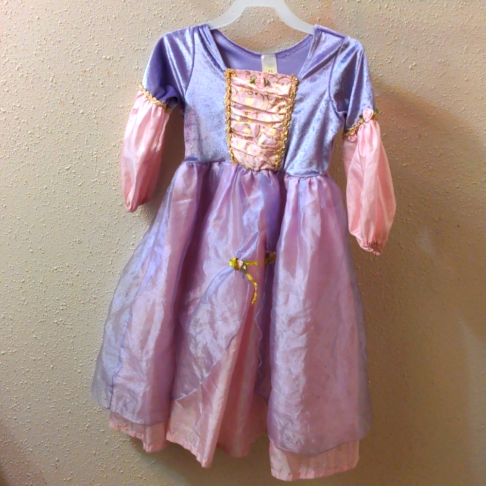 Little girls Rapunzel dress
